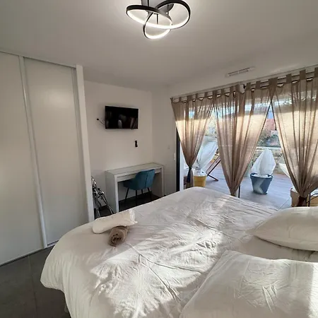 Apartmán Cosy Grande Terrasse Clim Parking 4-6 Pers
