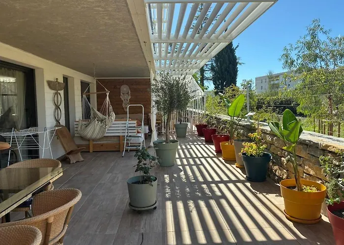 Apartamento Cosy Grande Terrasse Clim Parking 4-6 Pers